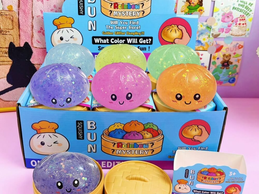 Dumpling Squishy con hidrogel sin luz